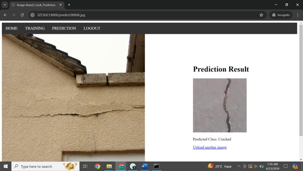Deep Crack Detection System